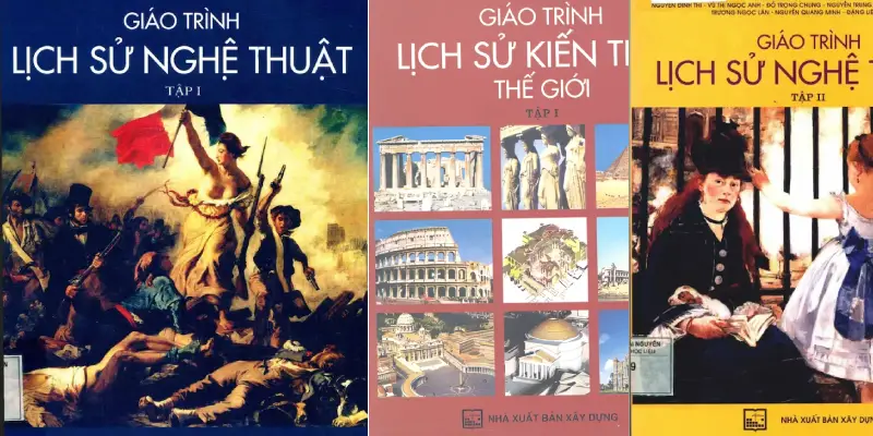 Bộ sách Giáo trình lịch sử nghệ thuật và lịch sử kiến trúc